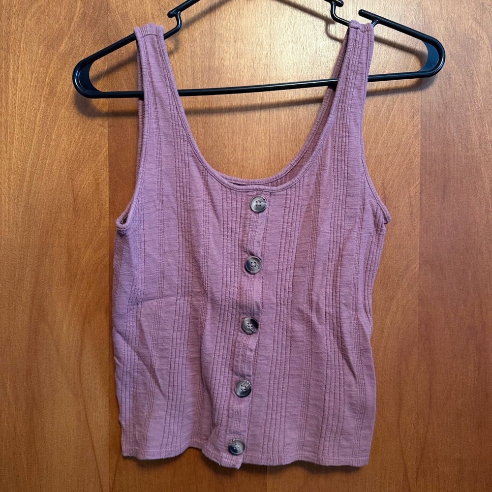 American Eagle Tank Top Mauve Small